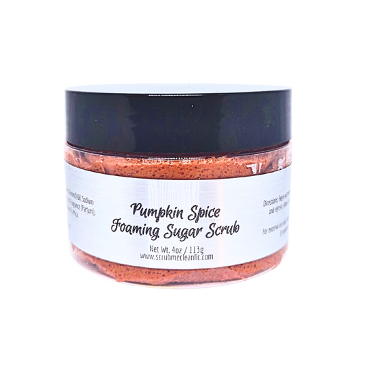 Pumpkin Spice Foaming Sugar Scrub -🍂 Limited Edition Fall Collection