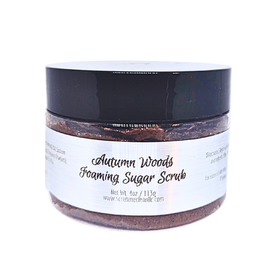 Autumn Woods Foaming Sugar Scrub -🍂 Limited Edition Fall Collection