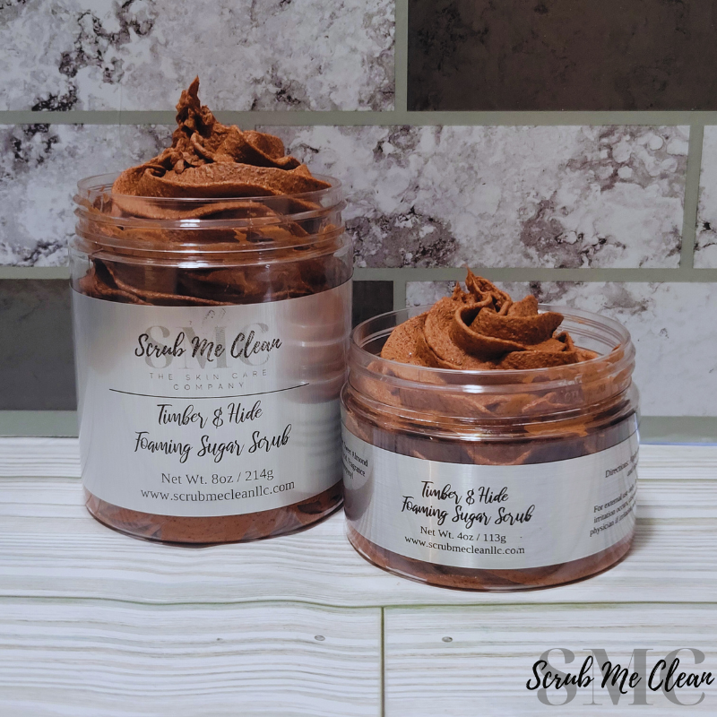 Timber & Hide Foaming Sugar Scrub