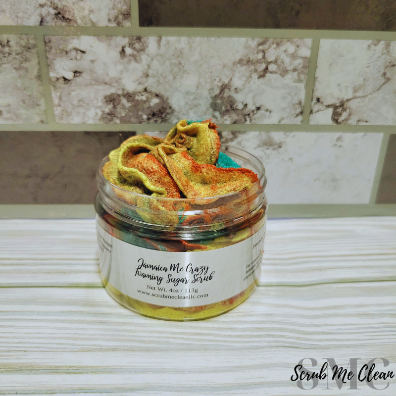 Jamaican Me Crazy Foaming Sugar Scrub