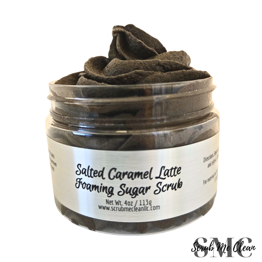 Salted Caramel Latte Foaming Sugar Scrub
