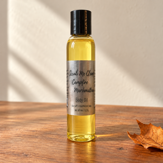 Campfire Marshmellow Body Oil - 🍂 Limited Edition Fall Scent